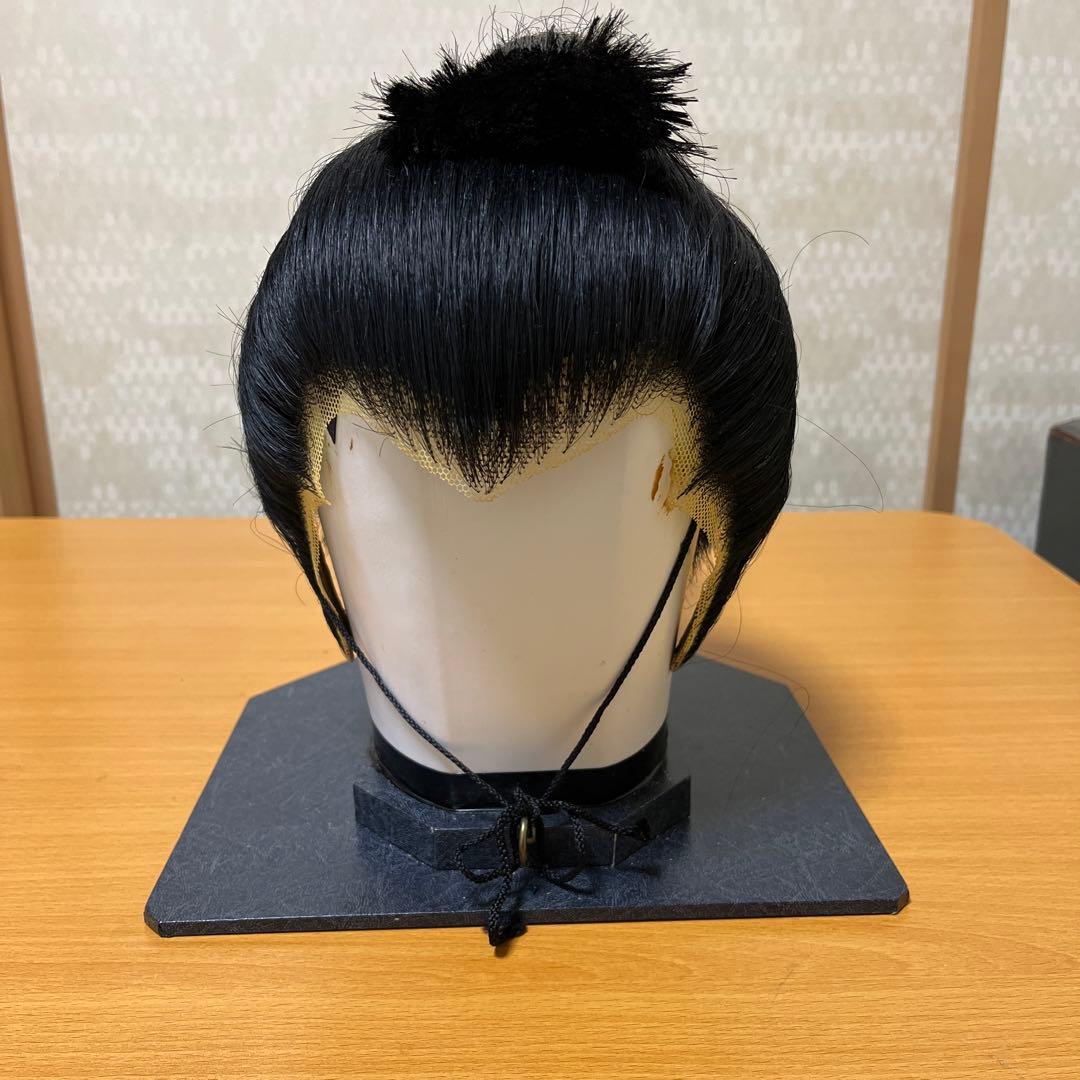 再値下げ 日本髪かつら 丁髷 男形 時代劇 大衆演劇 長七郎 芝居 舞台