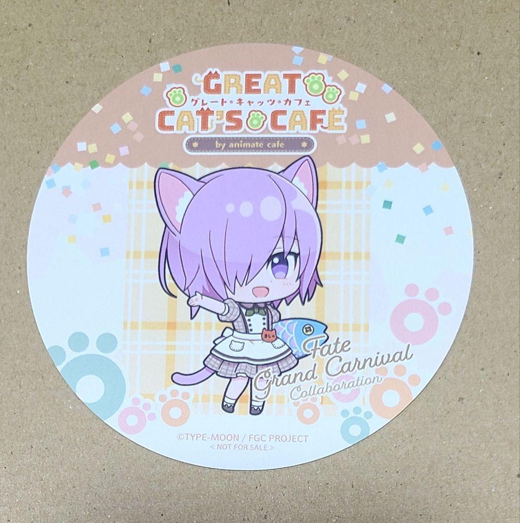 Fate FGO グラカニ マシュ コースター アニメイトカフェ - メルカリ