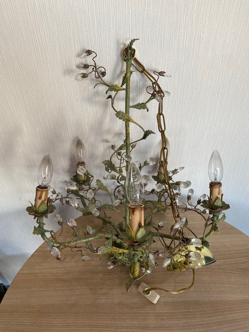 De Luce ド・ルーチェ シャンデリア　5灯　植物　アンティーク fl221009-a_grande.jpg?v=1697357212