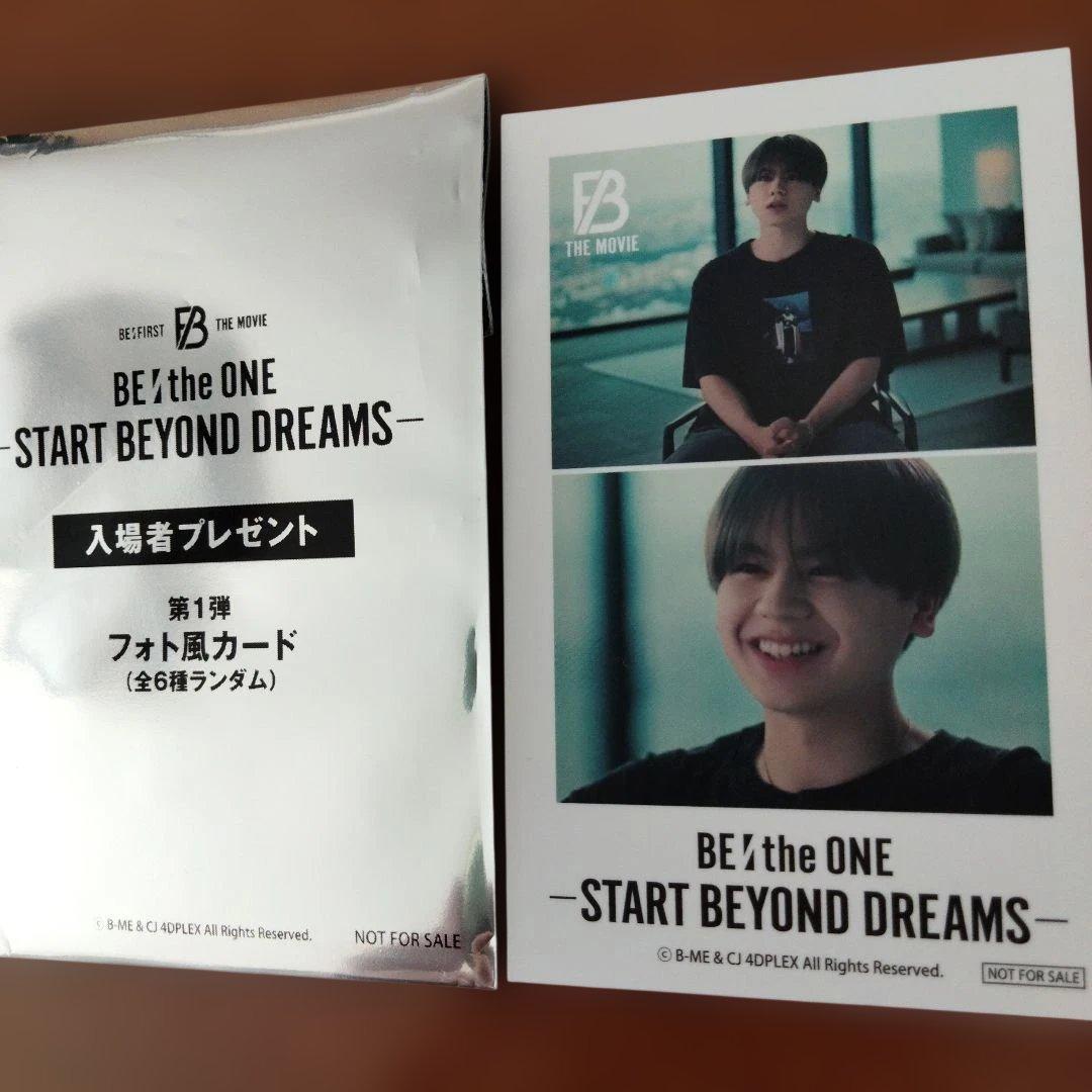 BE:FIRST フォト風カード 映画入場特典 マナト - メルカリ