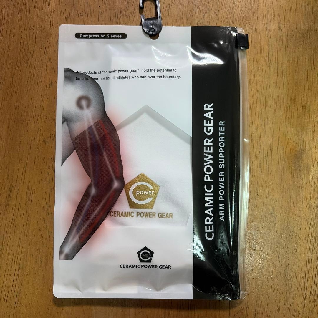 セラミックパワーギア ホワイト アームスリーブ 冬用 Mサイズ - メルカリ