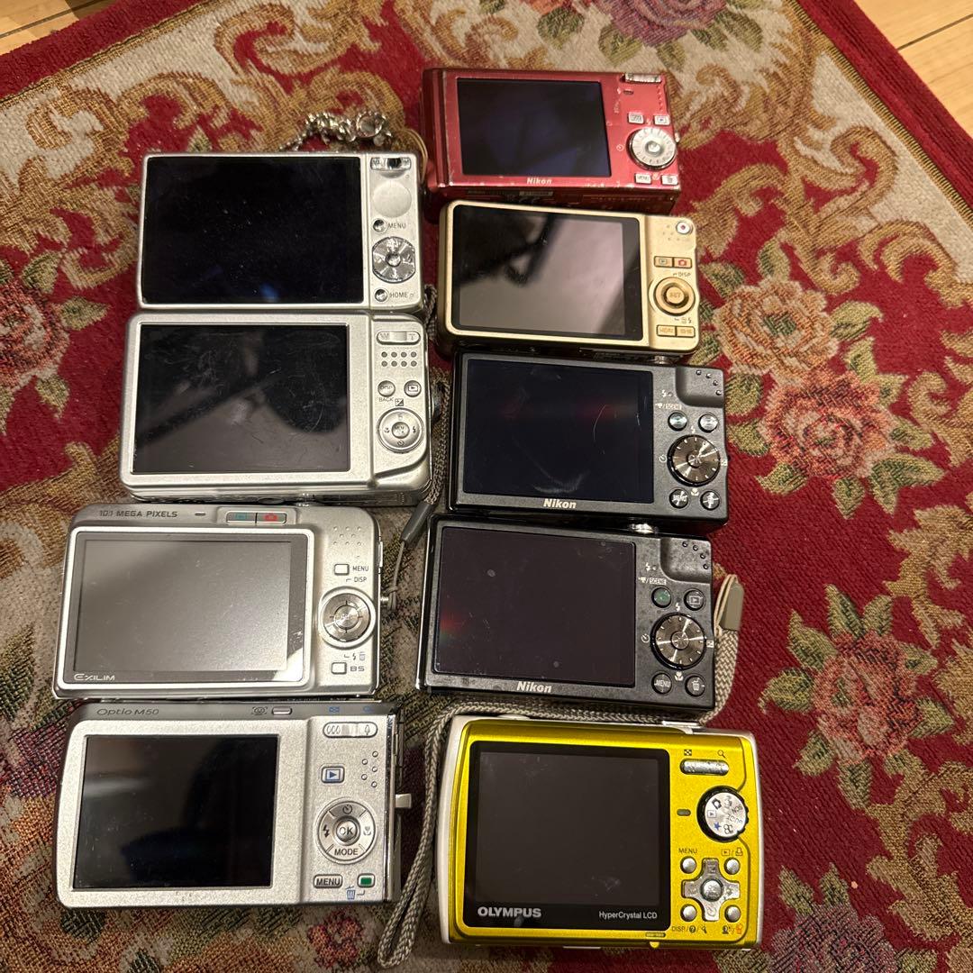 デジカメ　9個まとめ 動作未確認、《ジャンク》