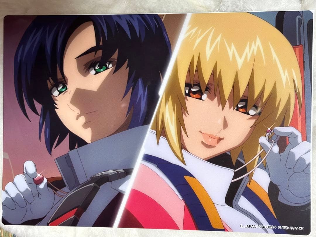 ガンダム SEED FREEDOM アスラン カガリ クリアビジュアルポスター