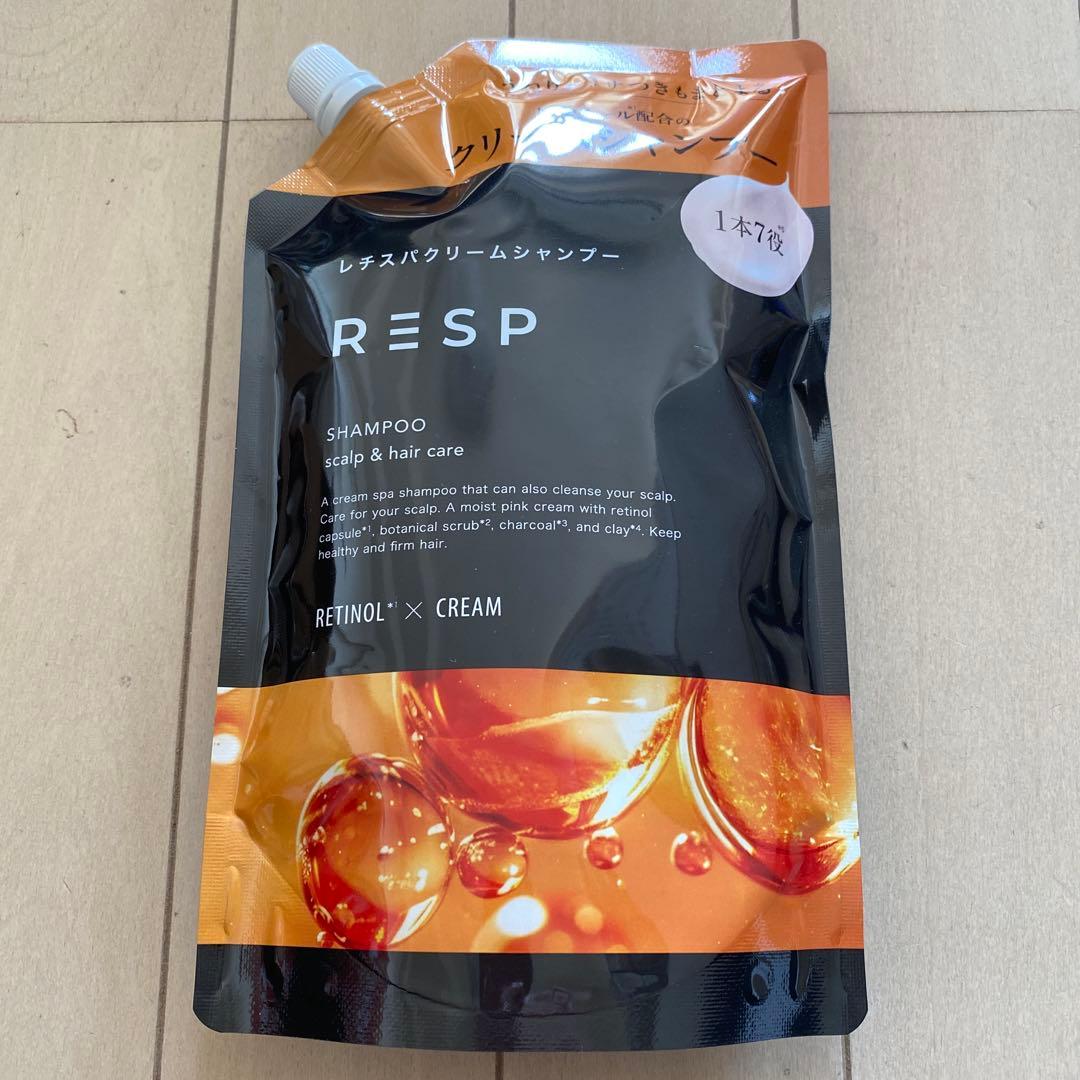 RESP レチスパクリームシャンプー 400g 詰め替え2個セット - メルカリ