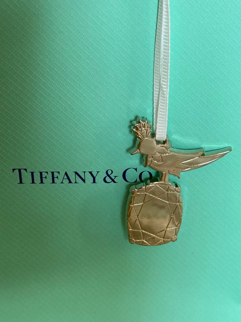 ティファニー Tiffany & Co. ショッパー 空箱 チャーム 巾着袋 - メルカリ