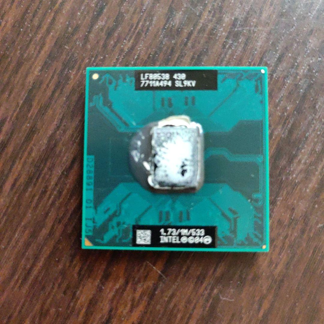 インテル　intel celeron 1.73/1M/533 430型 Intel Celeron M 430 Mobile processor - LF80538NE0301M / BX80538430