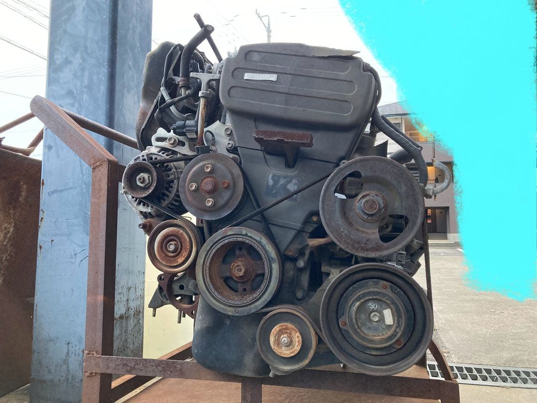 メ*ル様 引き取り限定 トヨタ 4AG エンジン本体 AT付き - メルカリ