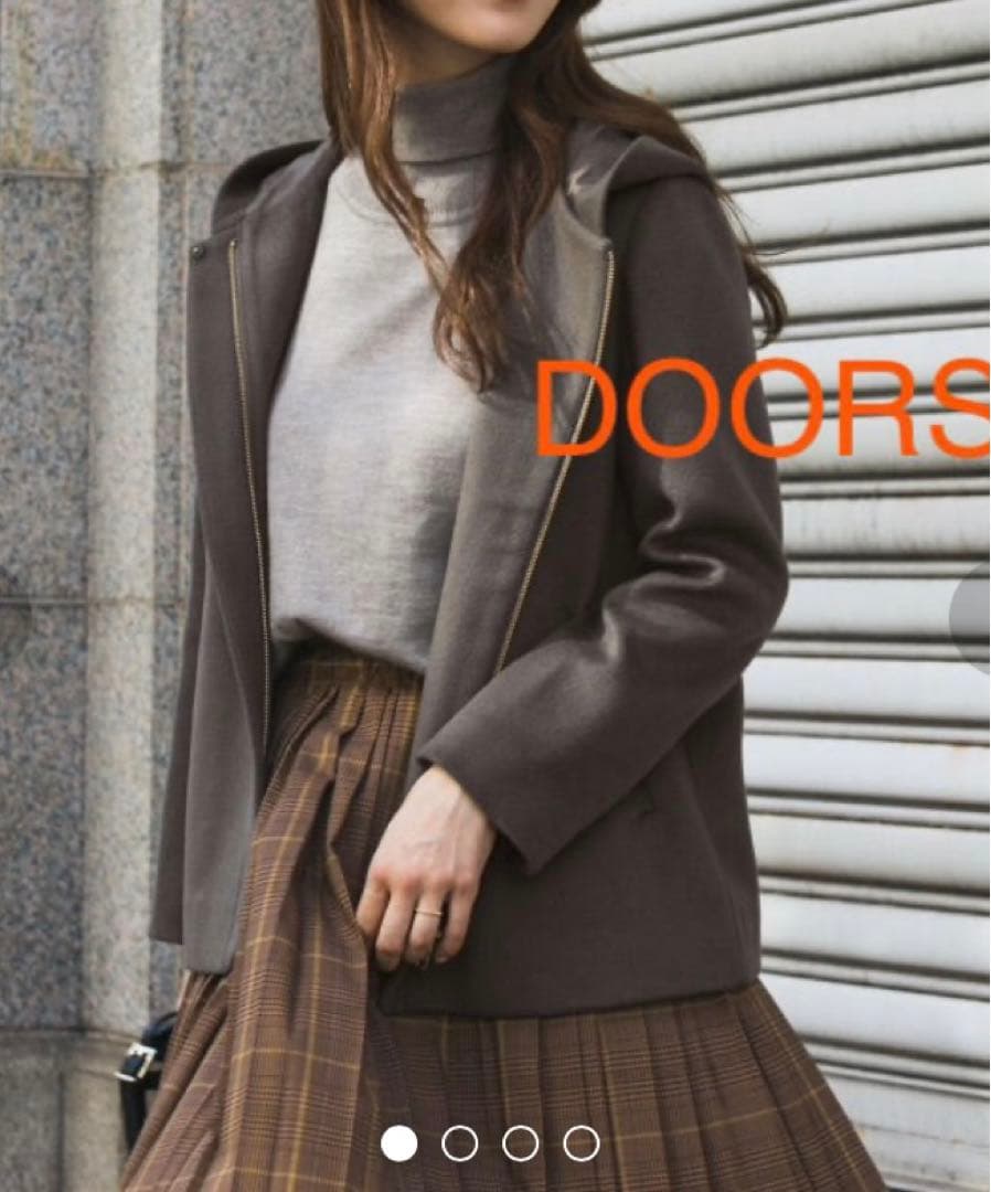 urban research doors ウールフードショートコート - メルカリ