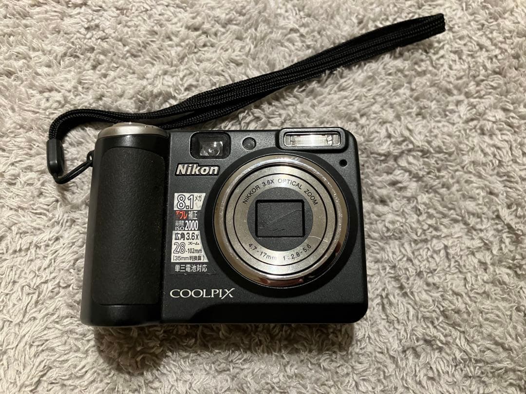 動作確認済】Nikon COOLPIX P50 コンパクトデジタルカメラ - メルカリ