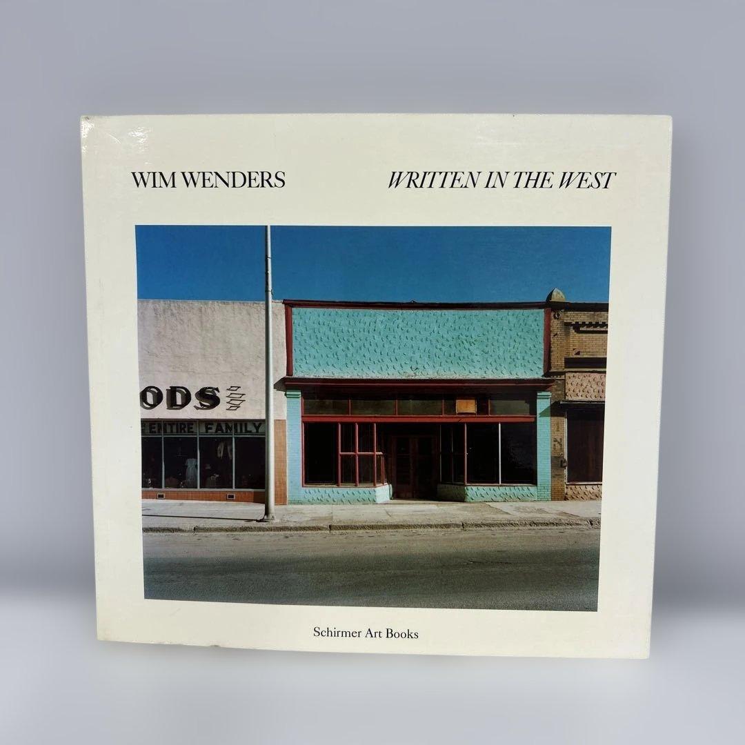 ヴィム・ヴェンダース写真集WRITTEN IN THE WEST WIM WENDERS WRITTEN IN THE WEST(英)ヴィム・ヴェンダース 写真集(Wim