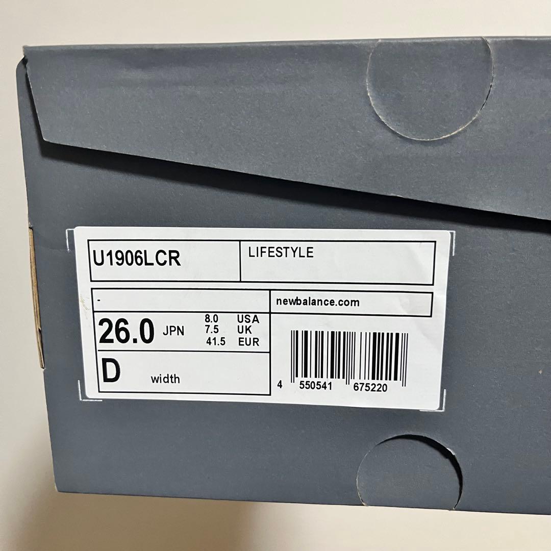 靴 New Balance 1906L Black Croc 26.0cm