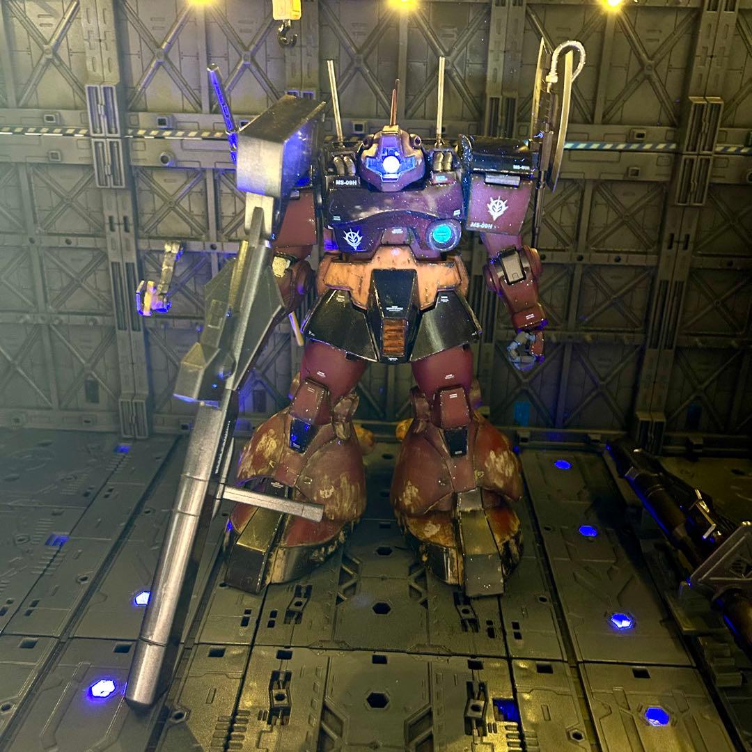 ガンプラ 【塗装済み完成品】MG 1/100 ドワッジ改 デザート・ロンメル