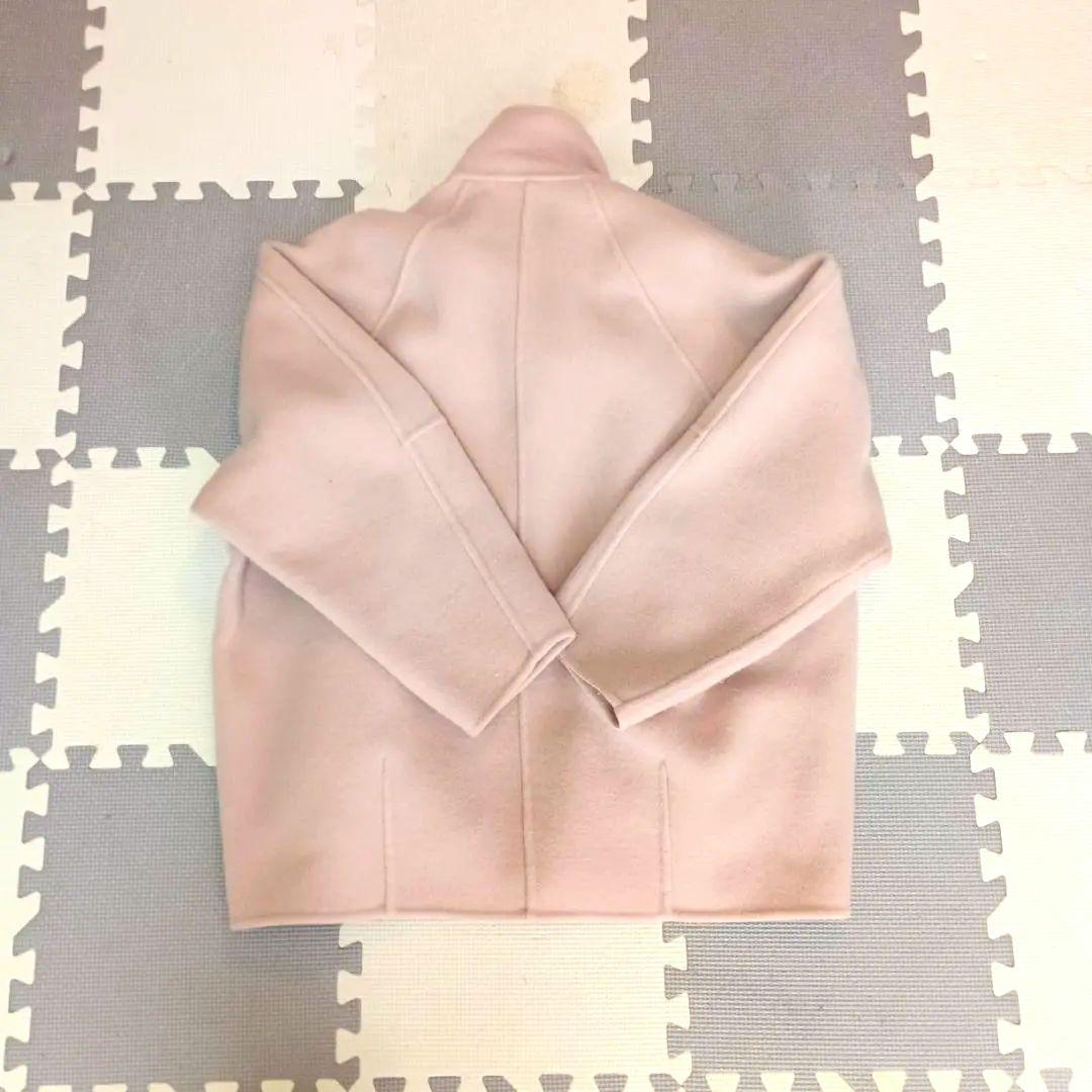 Stola.ショートリバーコート ピンク 36サイズ - メルカリ