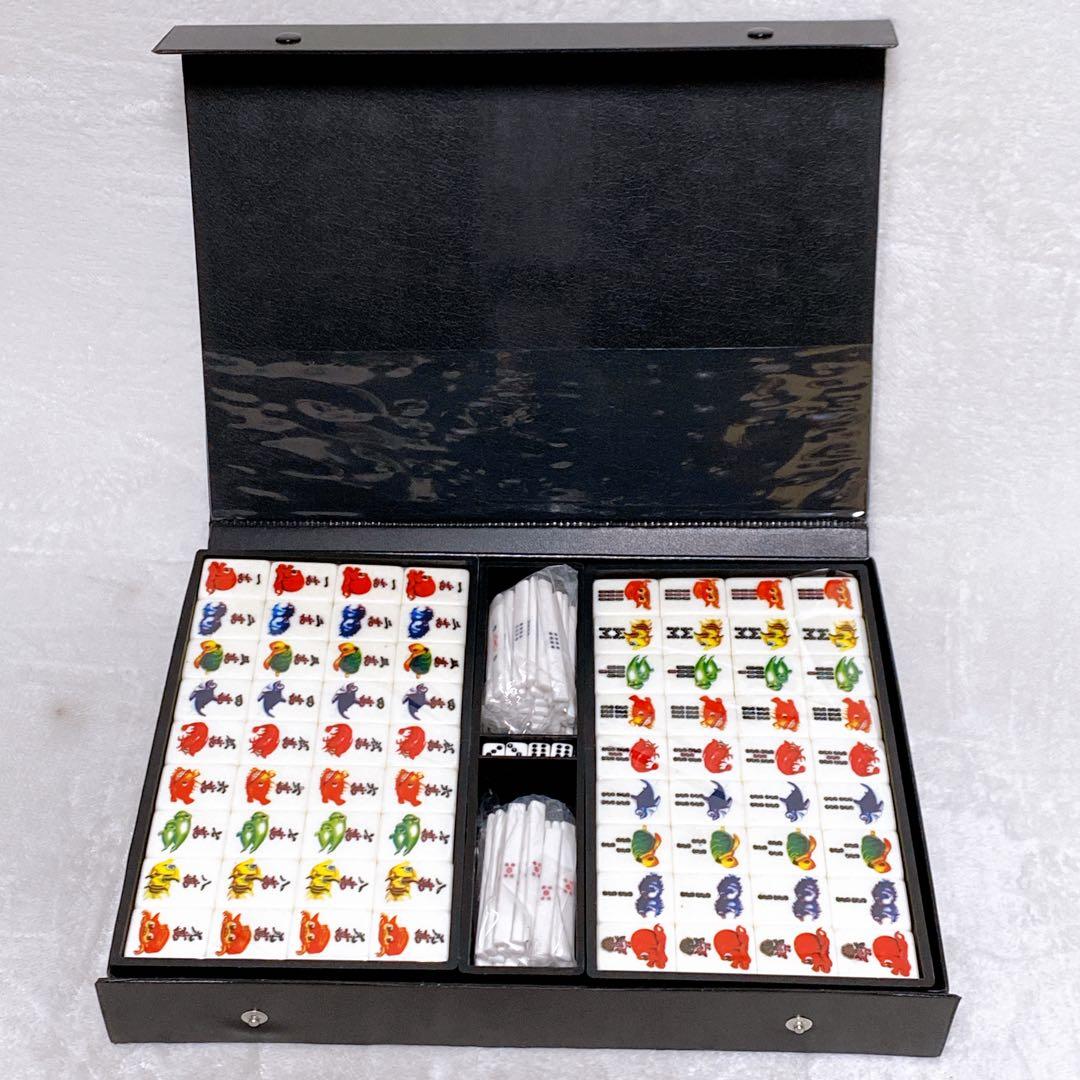 激レア 大海物語 マージャン牌 麻雀牌 未使用級 ケース付き 箱付き