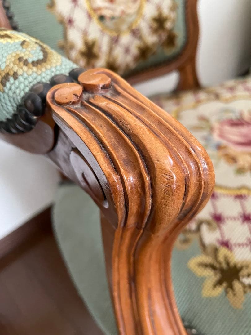 ✧₊⁎断捨離SALE品⁎⁺˳✧༚ ♡ フランスアンティーク チェア♡ 西洋家具