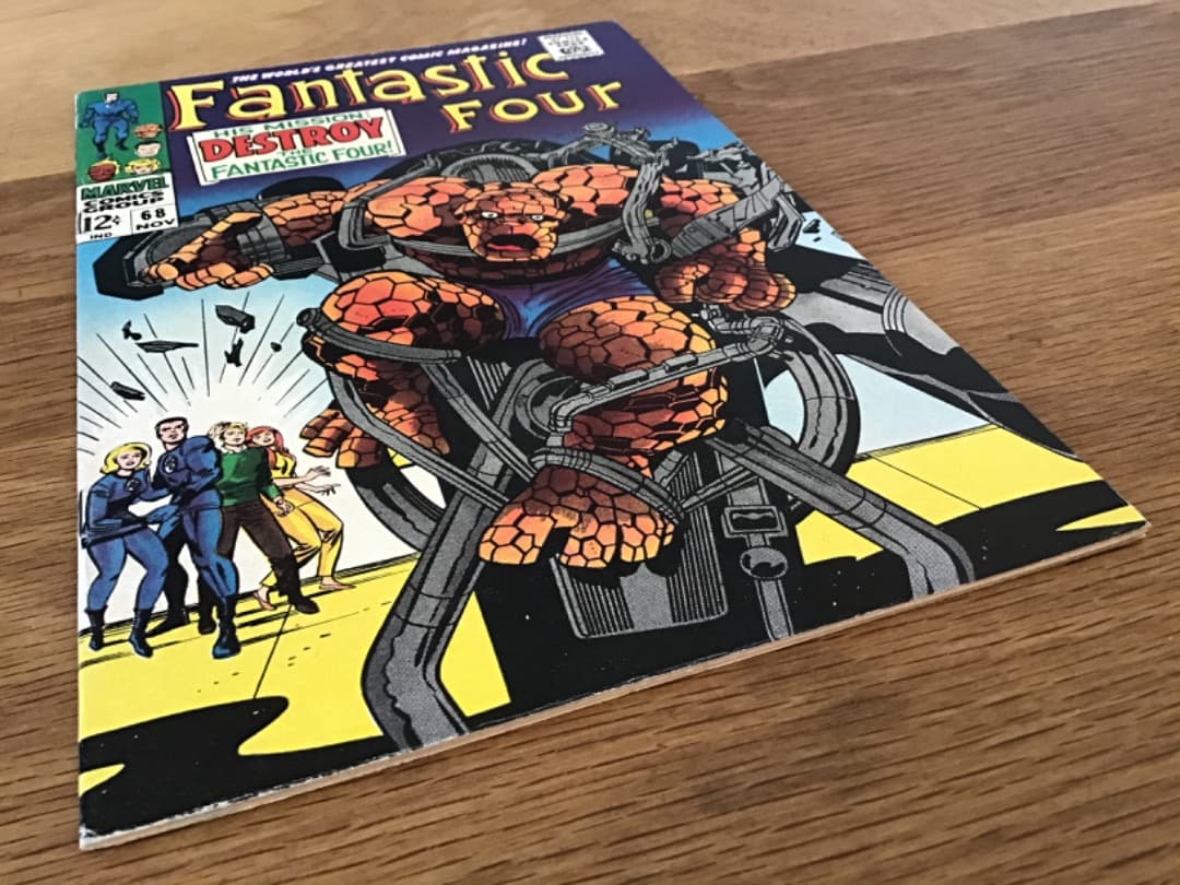 ファンタスティック・フォー #68 マッド・シンカー❗️アメコミリーフ