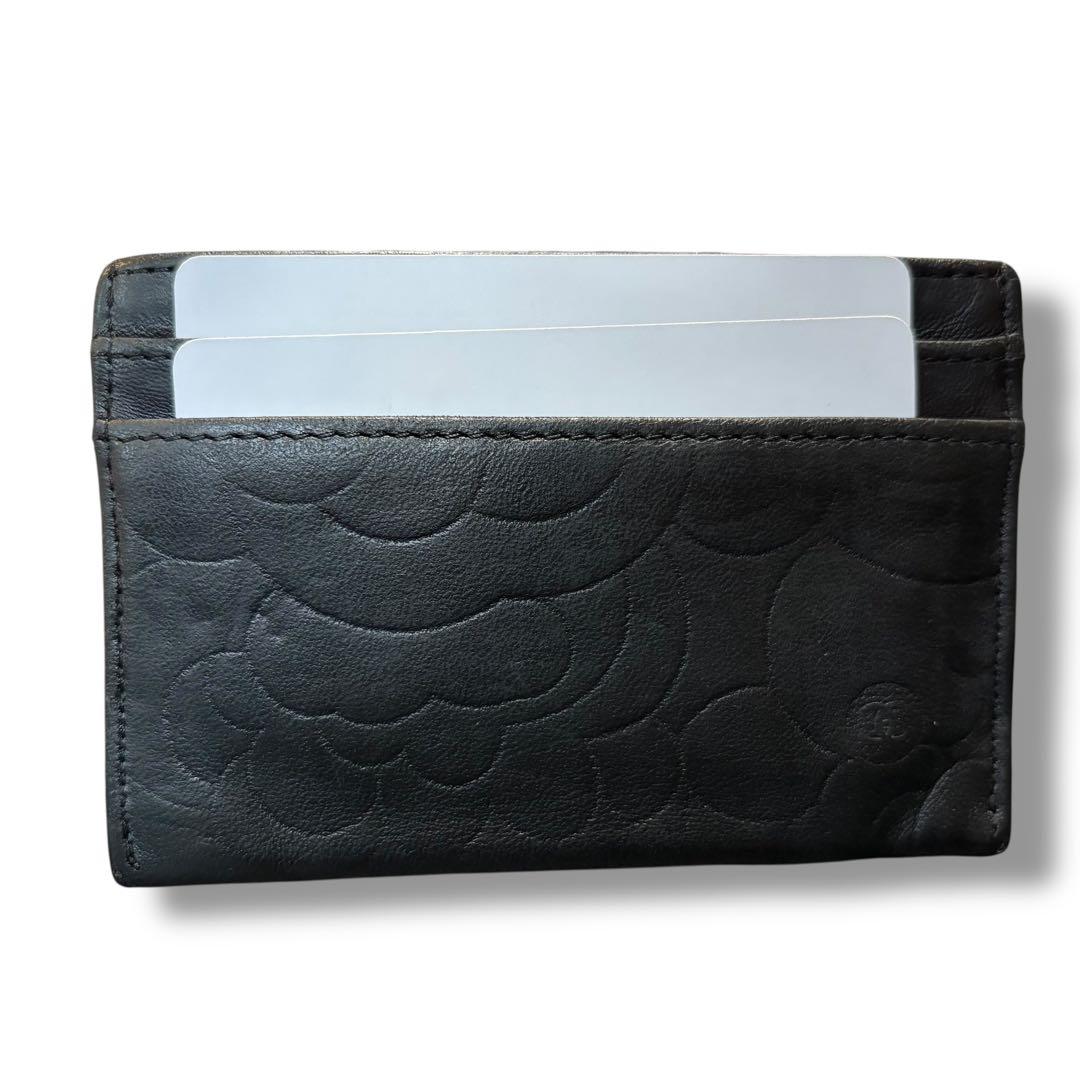 CHANEL シャネル カメリア ココマーク パスケース カードケース 名刺