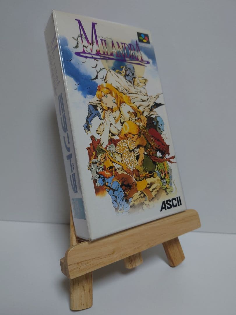 SFCレアソフト ミランドラ 中身完品ハガキ付き 起動確認のみ - メルカリ