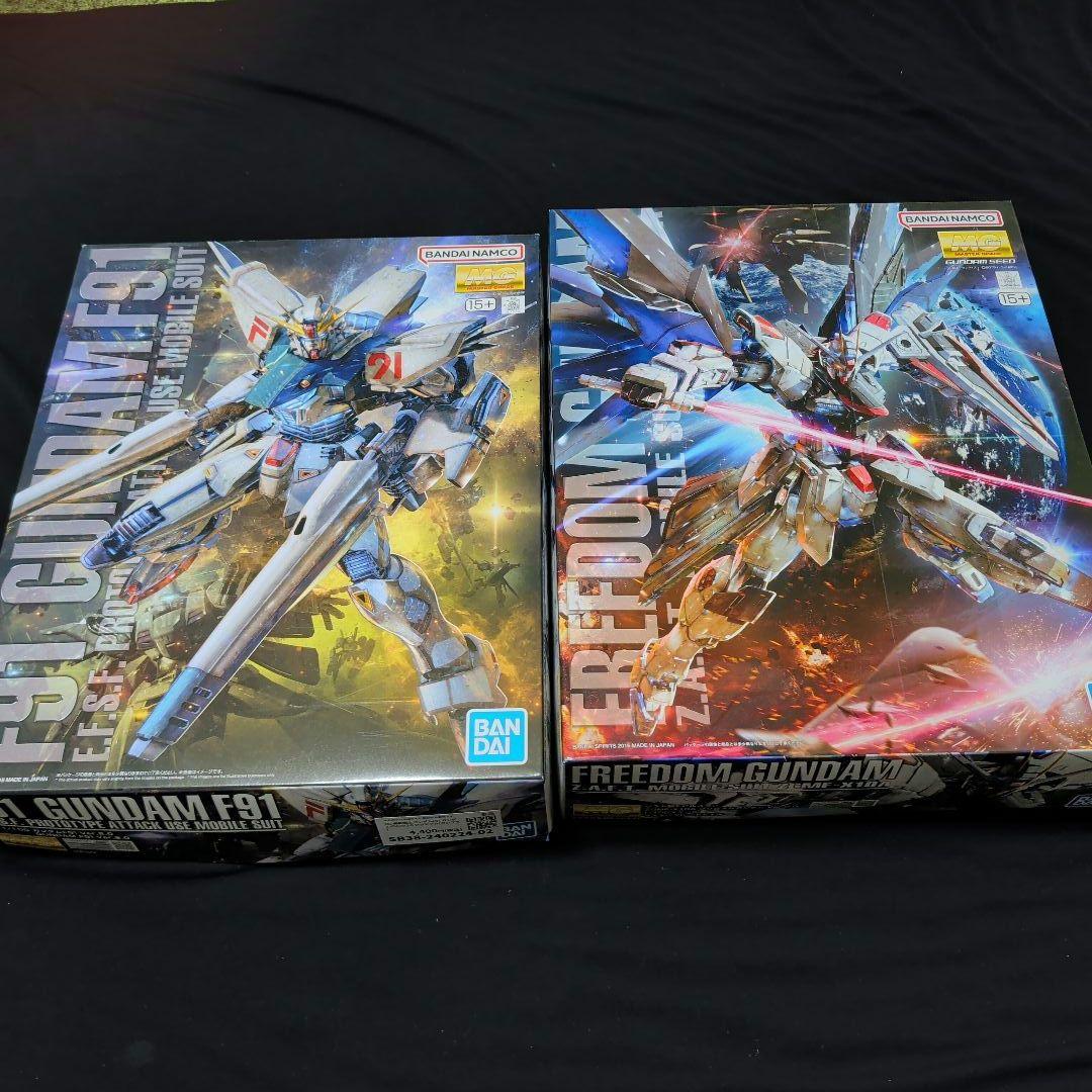 F91ガンダム & フリーダムガンダム セット Amazon.co.jp: BANDAI METAL BUILD ガンダムF91 MSVオプションセット