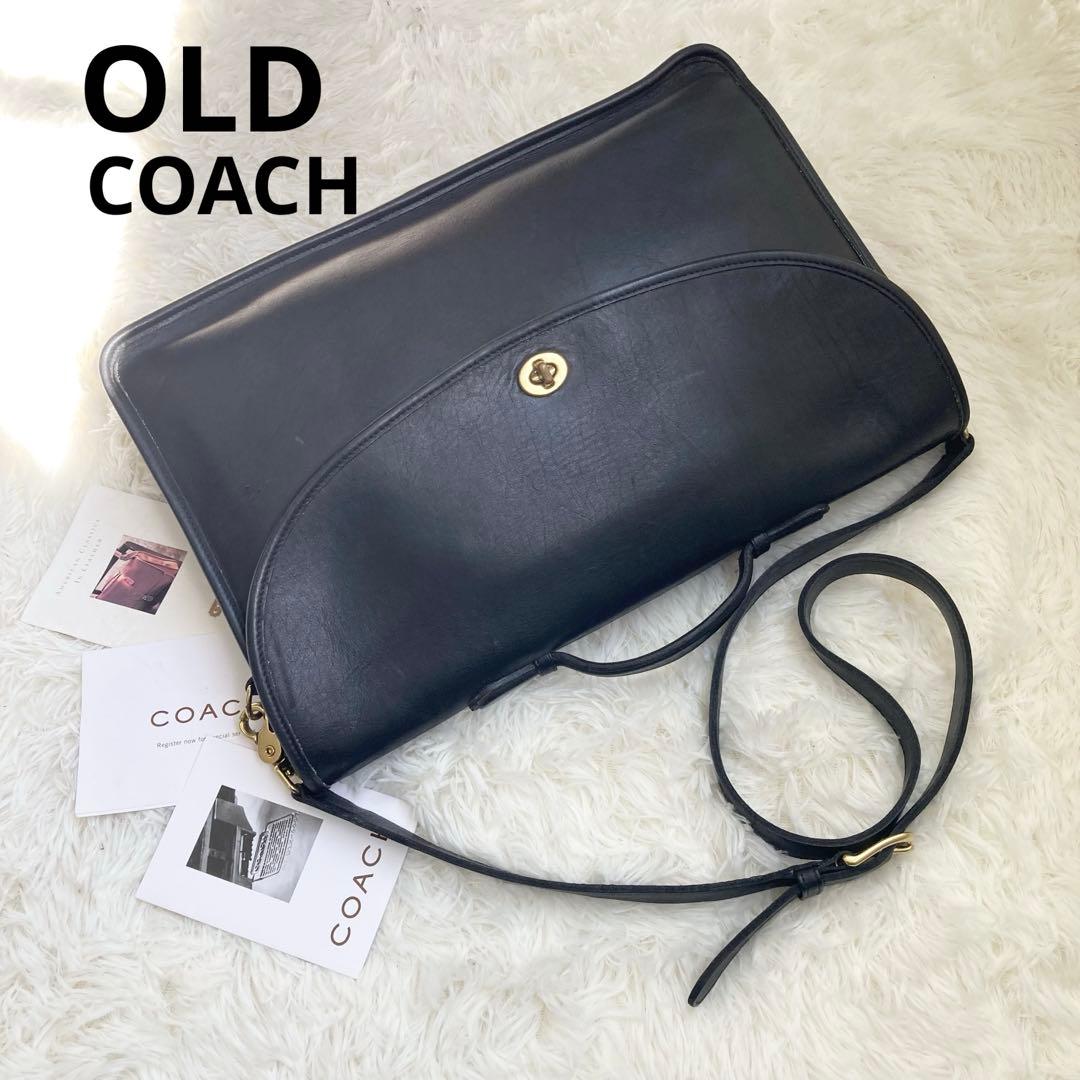 美品 vintage coach old archive Black ブリーカー - メルカリ