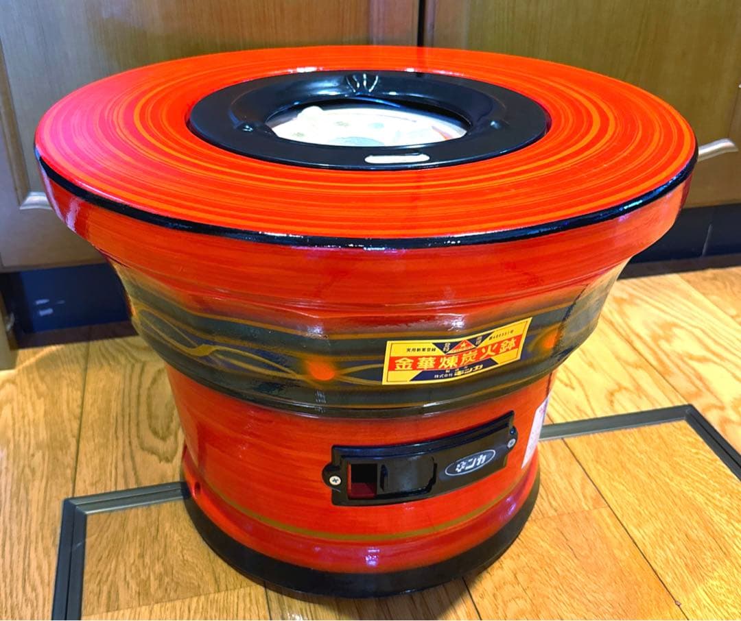 新品未使用品 金華練炭火鉢 キンカ レンタン 昭和レトロ グッズ 家具