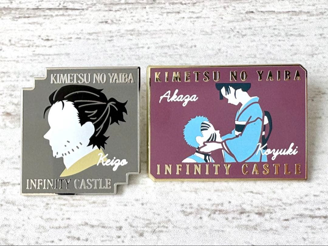 鬼滅の刃】無限城編 ランダムピンズ第2弾 慶蔵、猗窩座&恋雪セット