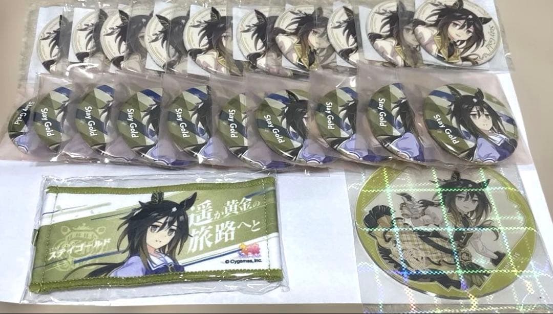 ウマ娘　ステイゴールド　グッズセット ウマ娘6thライブ 特典グッズ フサイチパンドラ ステイゴールド