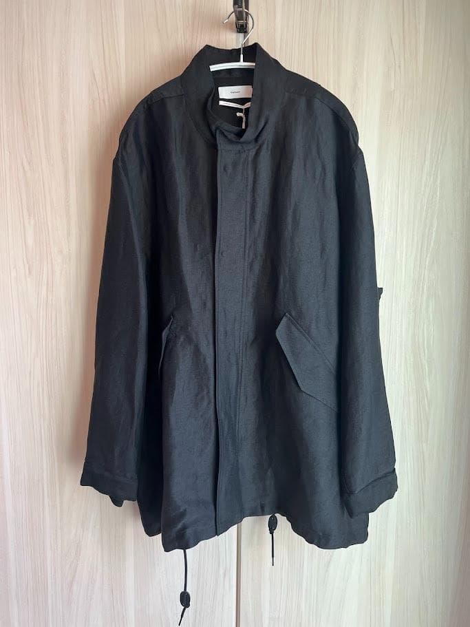 新品未使用】Graphpaper Back Satin 黒 モッズコート - メルカリ