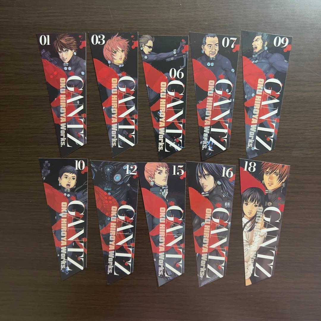GANTZ 文庫版 全18巻完結＋公式しおり10枚付｜奥浩哉 ダークアクション