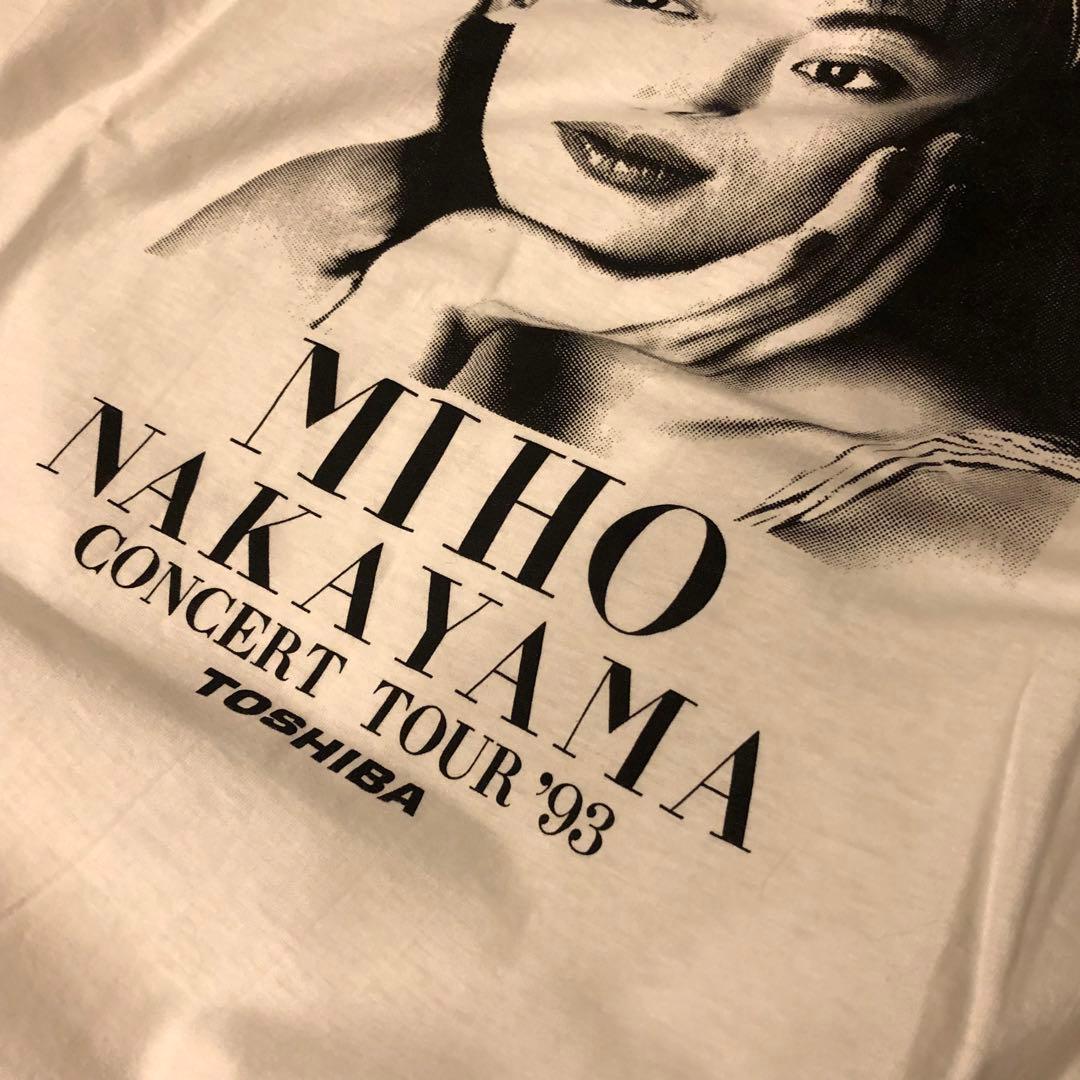 weber 中山美穂 93 コンサート ツアー Tシャツ 古着 - メルカリ