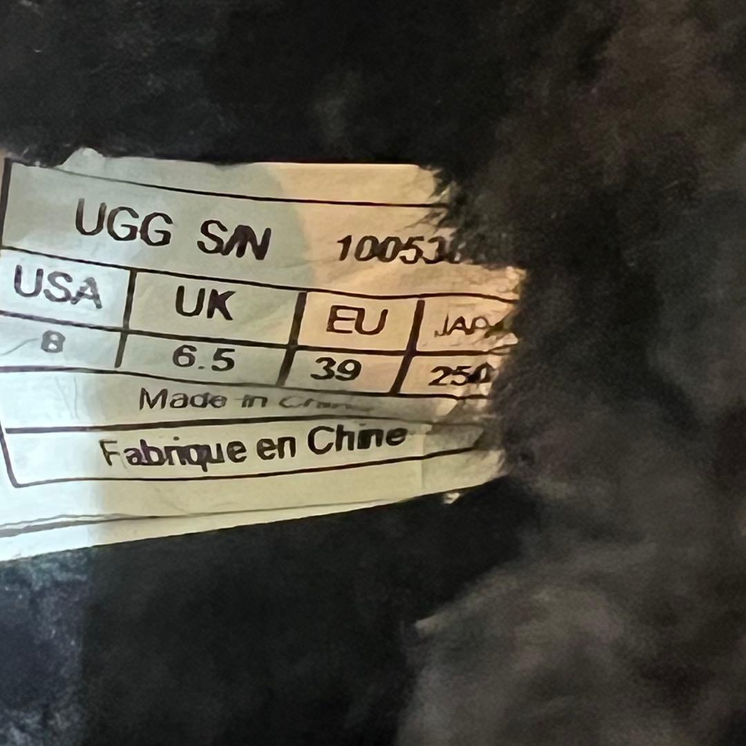 激レア✨美品✨UGG アグ Becket バックルファーブーツ レザー 25cm