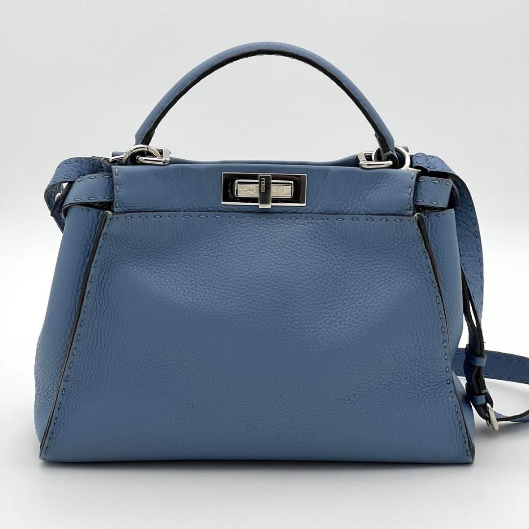 FENDI フェンディ ピーカブー セレリア 2WAYショルダーバッグ - メルカリ