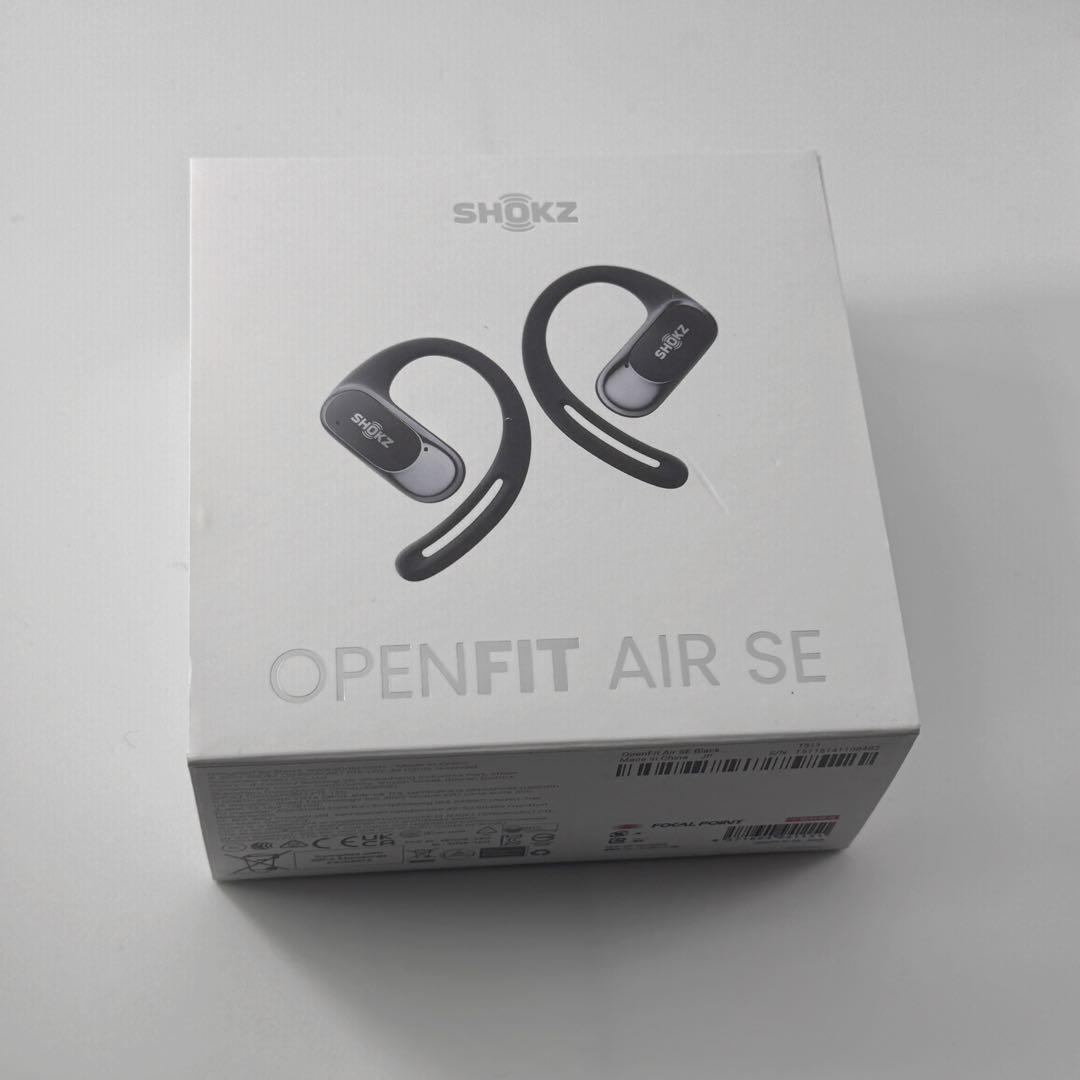 SHOKZ OPENFIT AIR SE BLACK 比較表参考あり - メルカリ