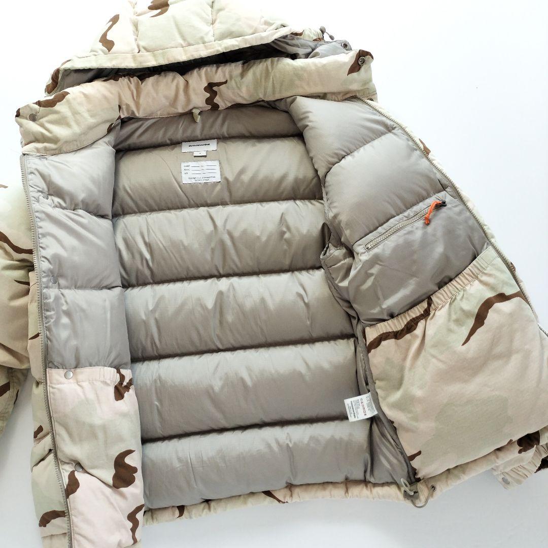 美品 ディスイズネバーザット ダウンジャケットカモフラ【L】 - メルカリ