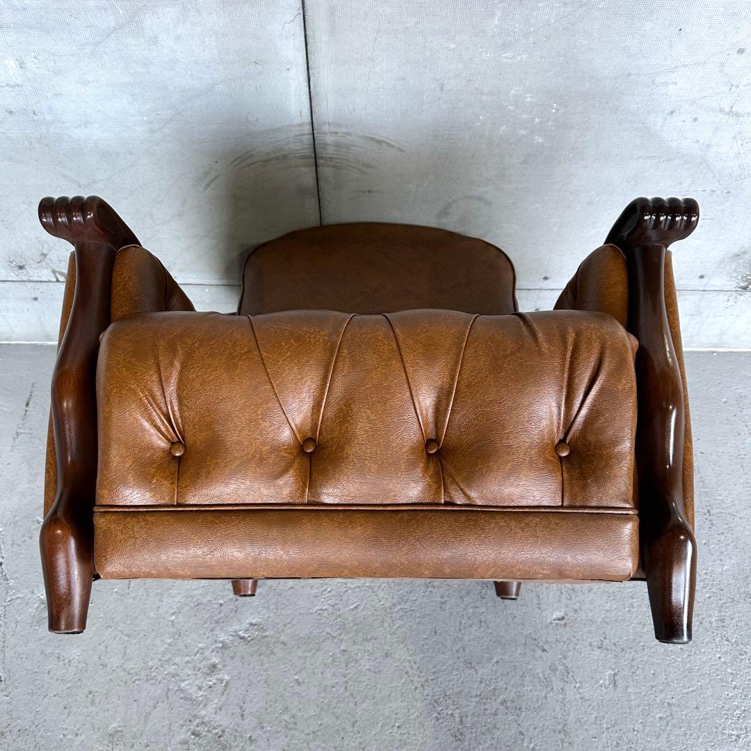 ☆マルニ木工☆ベルサイユ｜マキシマムシリーズ 1Pソファ｜PVCレザー