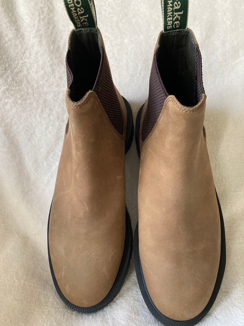 半額以下！オールドマンズテーラー×Loake 別注ブーツ ブラウン UK5