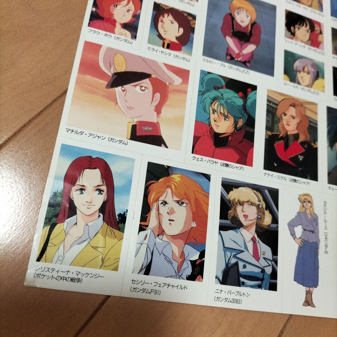 ❎別出品の追加画像です❎　アニメージュ　1993年6月号・7月号　ガンダム女の子