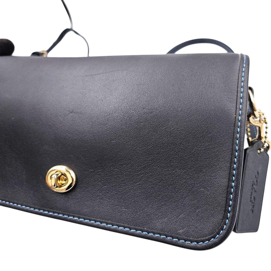 美品 COACH ディンキー ターンロック ショルダーバッグ クラブ