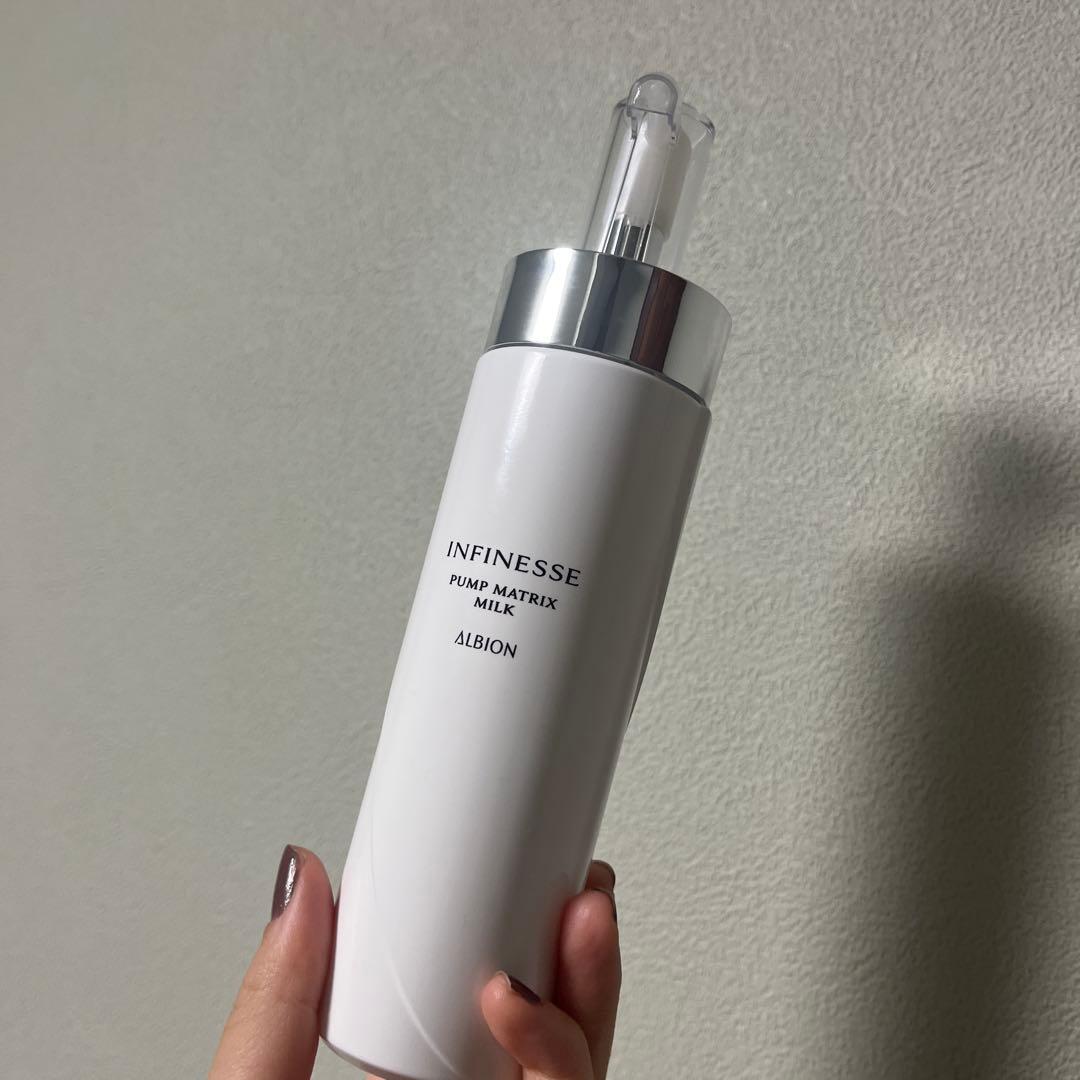 ALBIONアンフィネス パンプ マトリクス ミルク 200g - メルカリ