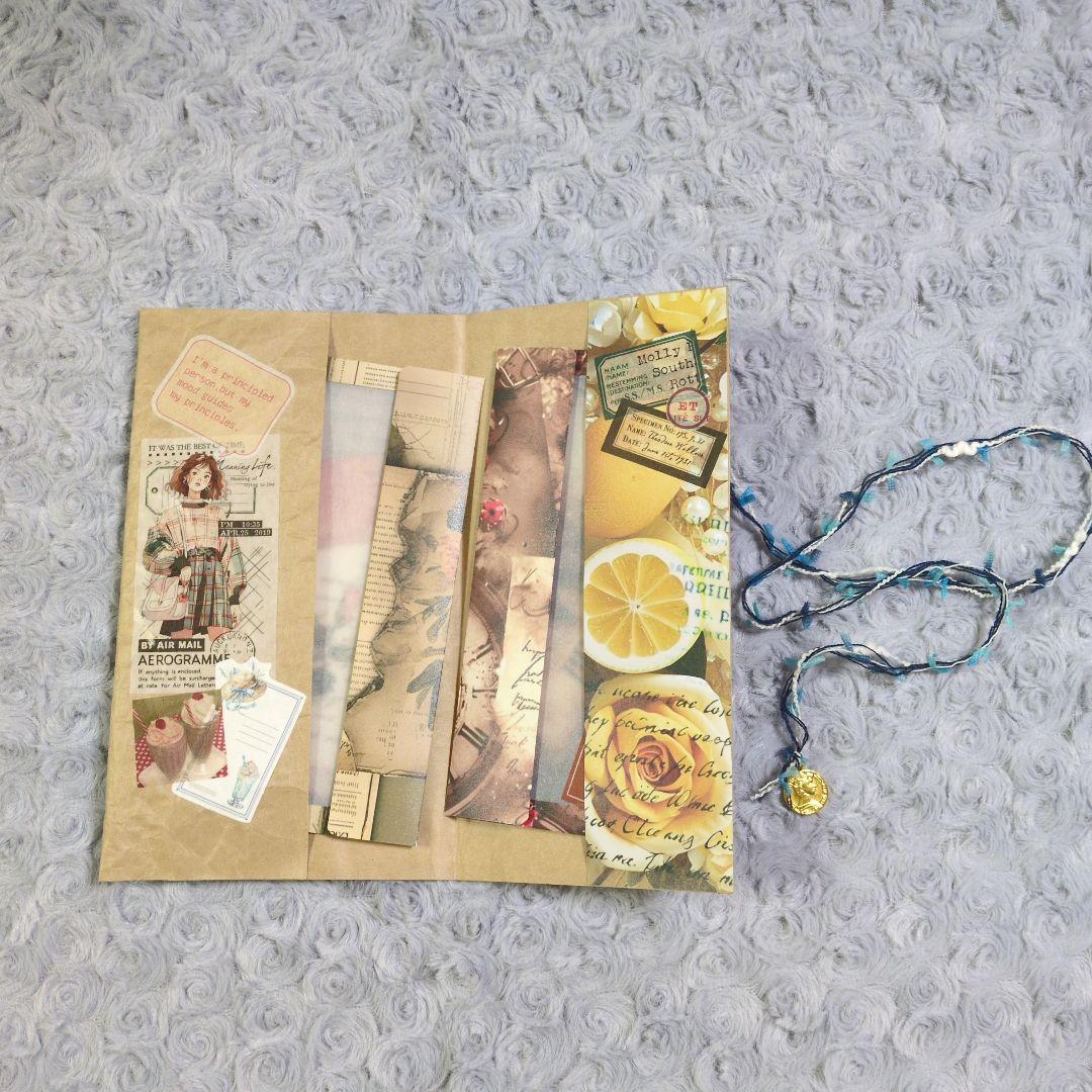 90. ジャンクジャーナル おすそ分けファイル コラージュ素材 セット 玉