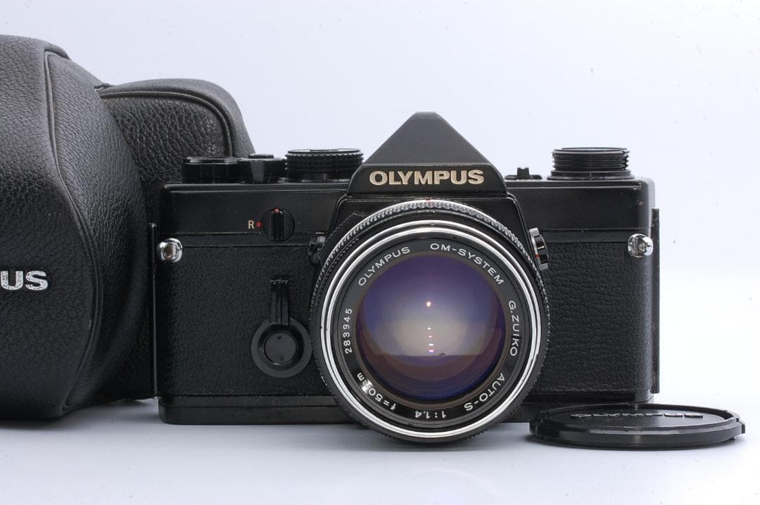 極美品　完動品　ケース付き　オリンパス　OM-1 G.zuiko 50 1.4 楽天市場】【整備済】【保証付 】 オリンパス OLYMPUS OM-1 S/N
