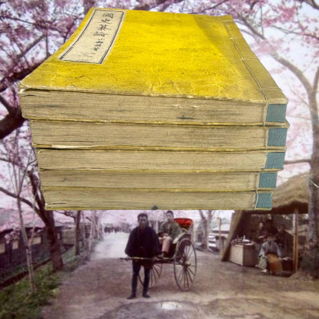 國史纂論 1845年 全巻 江戸期 全巻 弘化 嘉永 長州 明倫館 明治 新刻