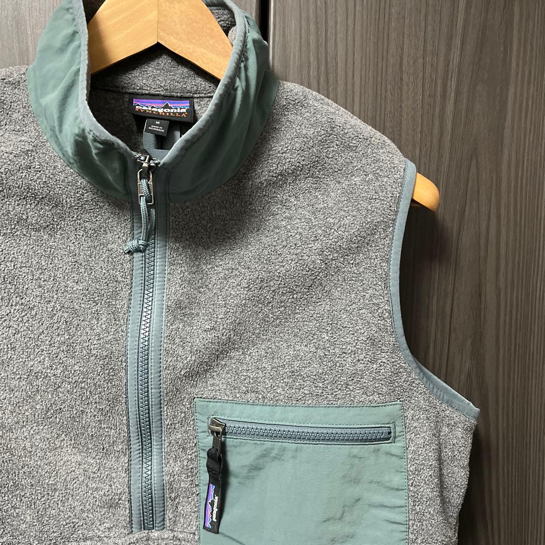 パタゴニア シンチラ フリースベスト M グレー - メルカリ