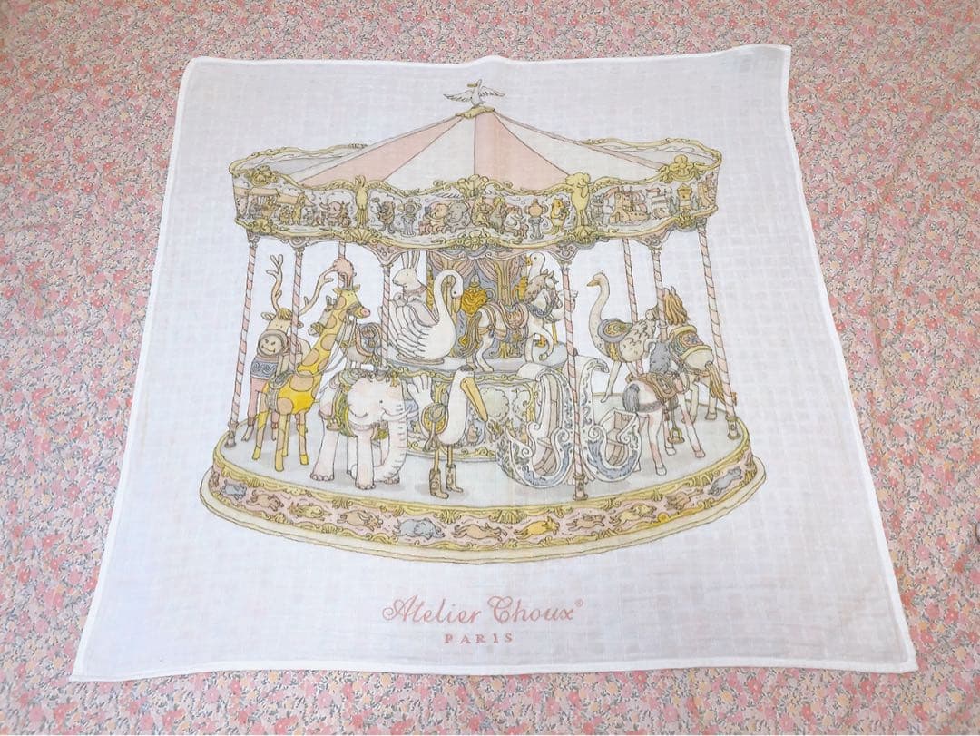 一度使用　アトリエシュー　おくるみ 楽天市場】アトリエシュー ブランケット Atelier Choux おくるみ 名