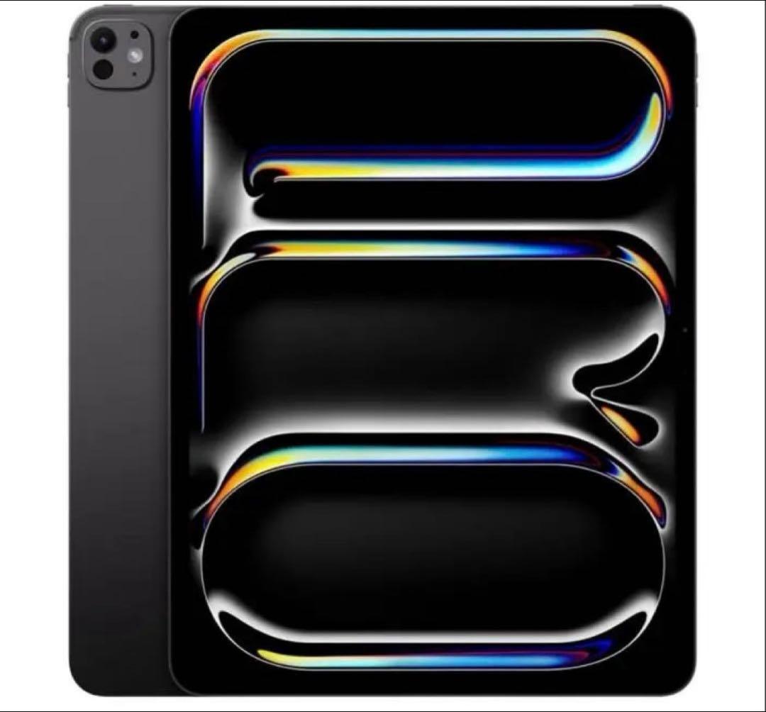13インチ iPadPro M4 2TB セルラー スペースブラック(標準ガラス ムスビー｜iPad Pro 13インチ M4チップ Nano-Textureガラス 2TB