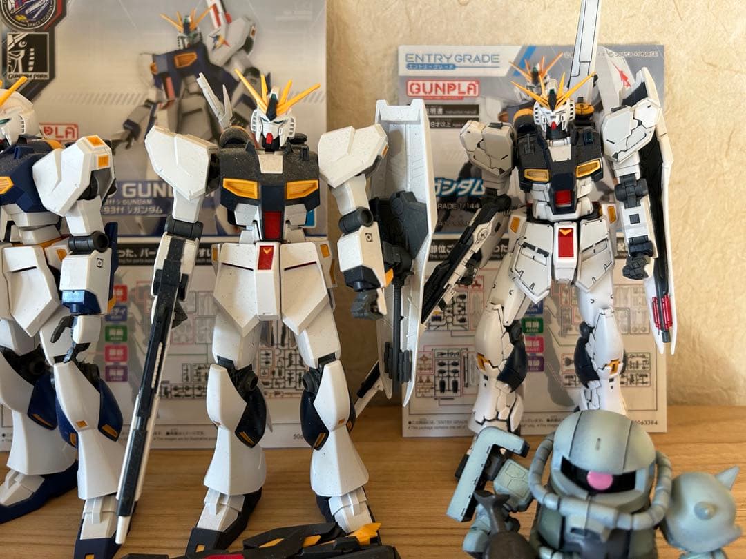 MG 1/100 Hi-νガンダム Ver.Ka 素組み ジャンク