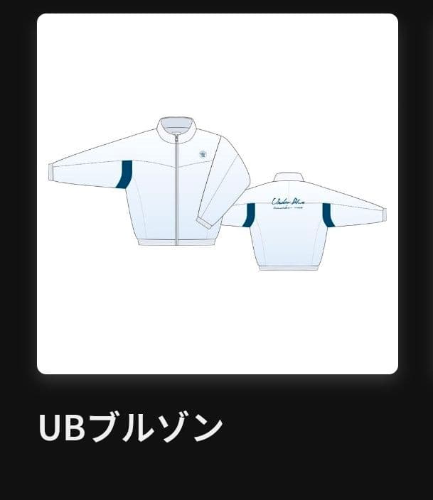 Eve くじ Under Blue Eve賞 UBブルゾン - メルカリ