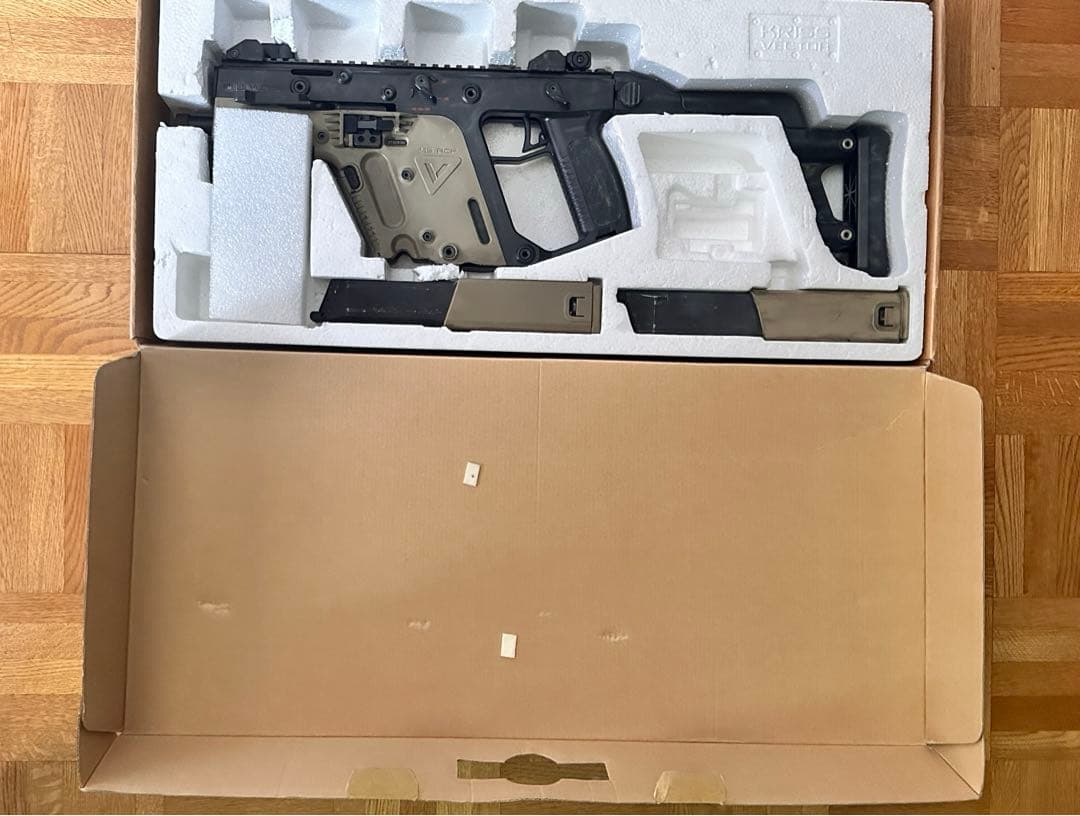 クリスベクター タンカラー ガスガン