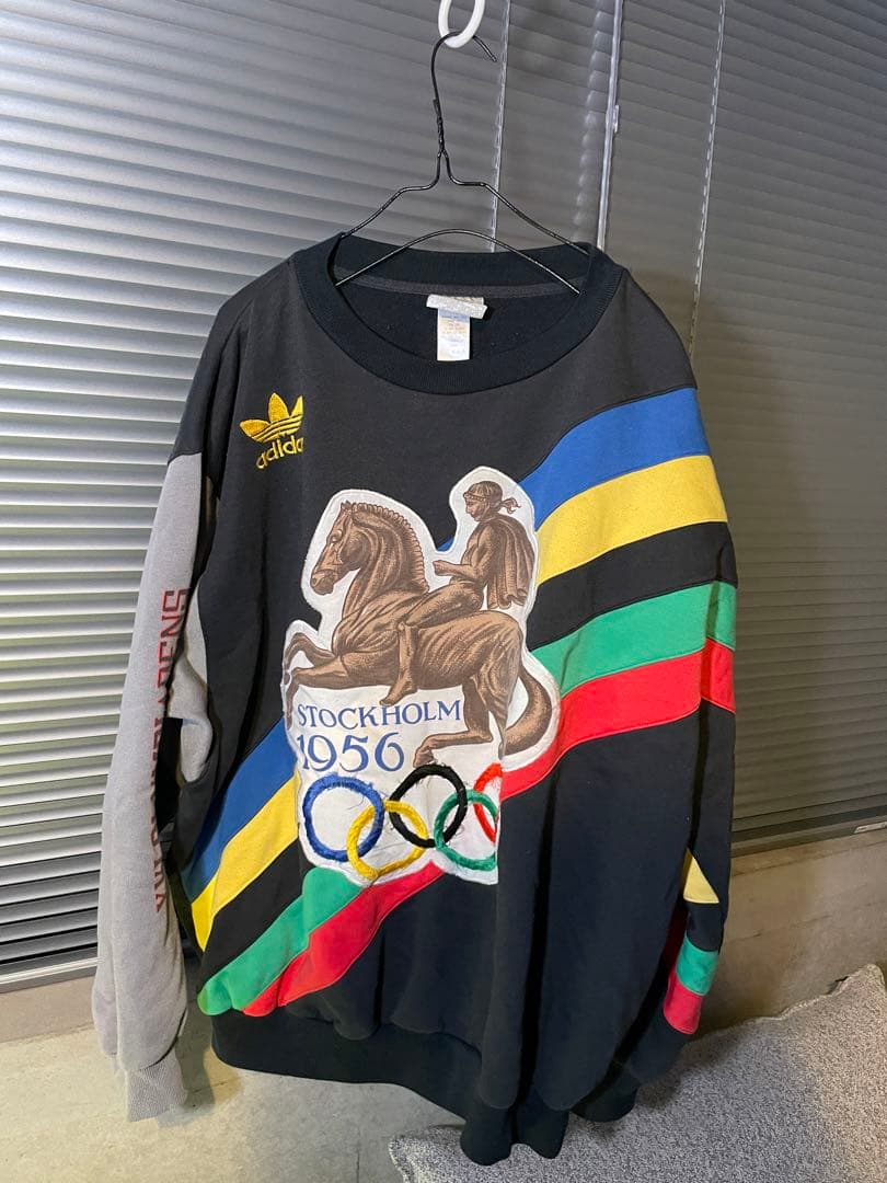 ワ*ン様 adidas ストックホルム1956オリンピック トレーナー XL