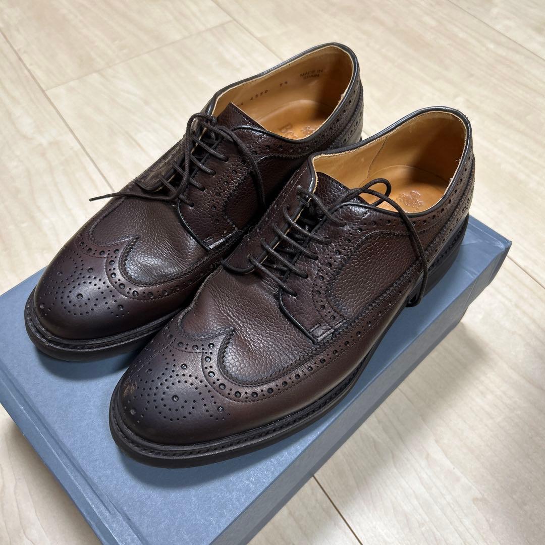 Berwick 1707 ウイングチップ ダークブラウン 4550SIDADB - メルカリ